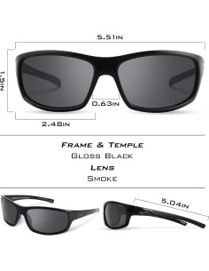 Gafas de sol deportivas polarizadas KastKing Kateel UV 100% 2