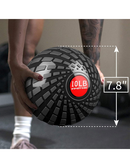 Bola de Medicina 4.5 kg STRPRETTY BASIC Negro Dinámico