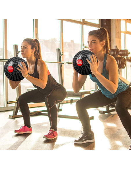 Bola de Medicina 4.5 kg STRPRETTY BASIC Negro Dinámico