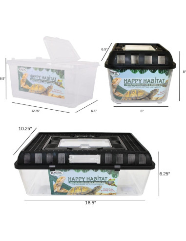 Hábito Feliz Terrario Estándar Exotic Nutrition 20x20 cm