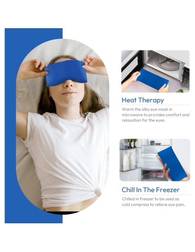 Cojín para los Ojos de Lavanda MORLIDEN 1 Cuenta Azul