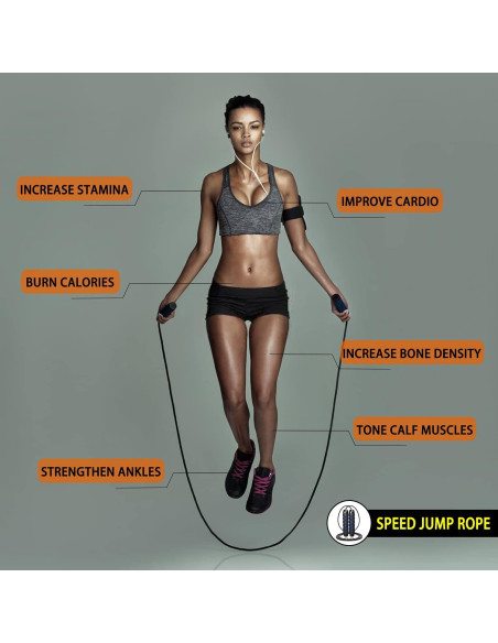 Conjunto de Entrenamiento de Velocidad Menni Sports - Agilidad, Escalera, Conos, Cuerda