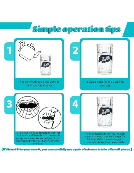 Protector Bucal Deportivo Gjinxi603948 para Jóvenes - 2 Pcs