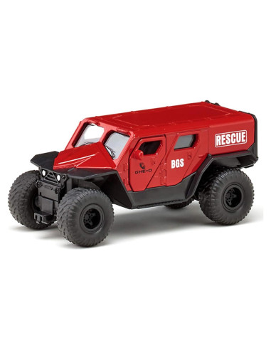 Ambulancia de Rescate GHE-O Siku 2307 Metal 1:50 Rojo