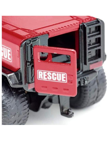 Ambulancia de Rescate GHE-O Siku 2307 Metal 1:50 Rojo