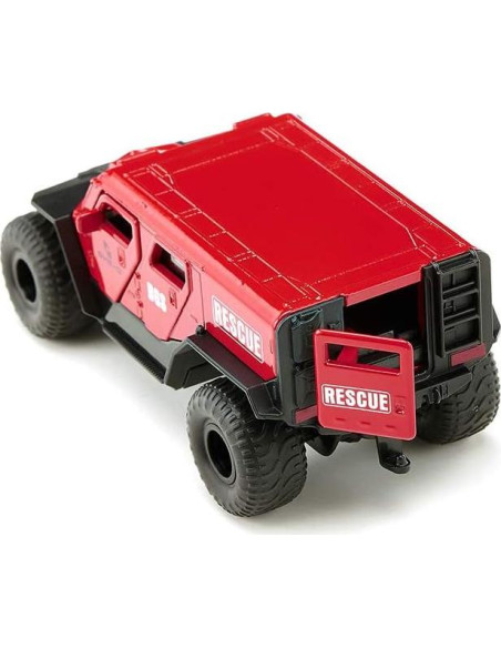 Ambulancia de Rescate GHE-O Siku 2307 Metal 1:50 Rojo