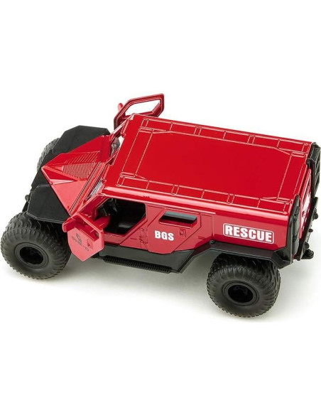 Ambulancia de Rescate GHE-O Siku 2307 Metal 1:50 Rojo