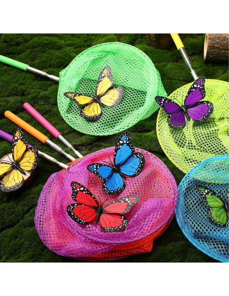 24 Redes Telescópicas para Niños Sosation, 38-86 cm Coloridas