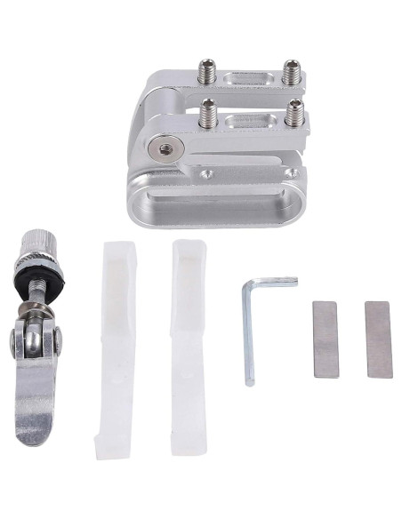 Deflector de Viento JiGiU para Motocicleta Clip-On Humo