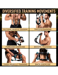 Entrenador de Brazos Twister Cotftr Ajustable 9-27 kg 2