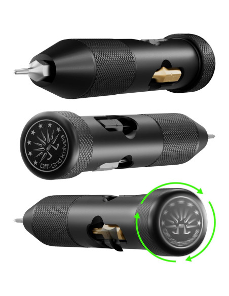 Controlador de Puntas Torx Off-Grid Bullet V2 - Aluminio