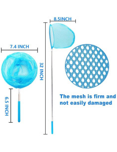 Shindel 6 Redes Telescópicas para Insectos y Mariposas 81 cm 2