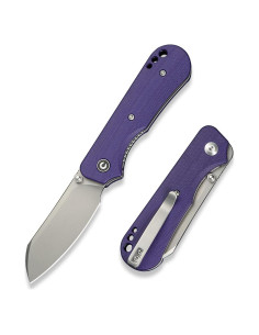 Cuchillo Plegable CIVIVI Crabby 14C28N Mango G10 16.26cm
