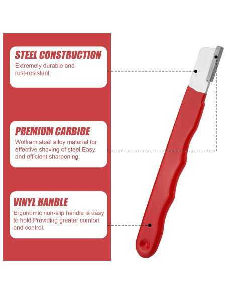 Afilador de Cuchillas de Bolsillo PEUTIER - 2 Piezas 12.5cm