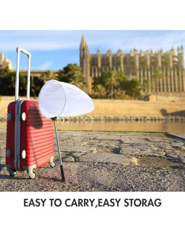 Red de Mariposas Telescópica Rngeo Acero Inoxidable 38-178 cm