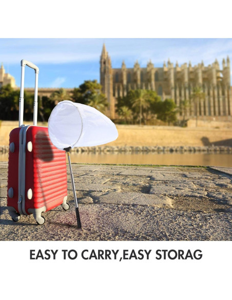 Red de Mariposas Telescópica Rngeo Acero Inoxidable 38-178 cm