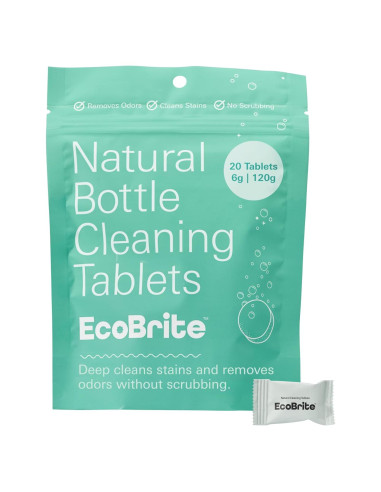 Tabletas de Limpieza Owala EcoBrite - 20 Unidades Biodegradables