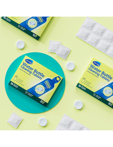 Tabletas de Limpieza APPTRIN para Botellas - Paquete de 36