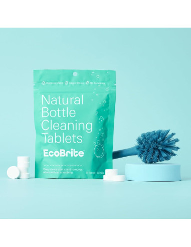 Tabletas de Limpieza Owala EcoBrite - 20 Unidades Biodegradables