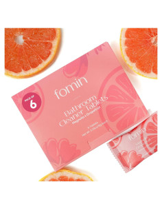 Tabletas Limpiadoras FOMIN para Baño - Paquete de 6 - Ecológicas