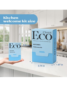 Kit de Limpieza de Cocina Ecoglobal 20 Cajas Portátiles 2