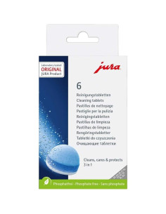 Tabletas de limpieza 3 fases Jura 6 unidades 9.07g 2