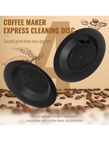 Disco de Limpieza BOGDA 54mm para Máquina Espresso Breville