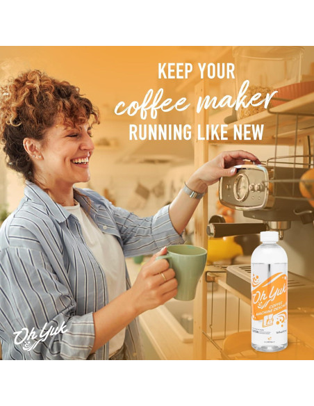 Desincrustante para Cafeteras Oh Yuk - 0.47 L Biodegradable