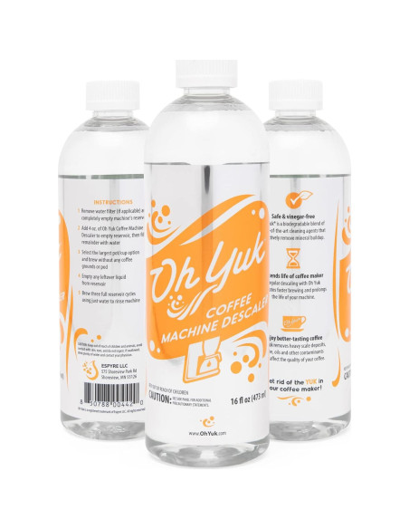 Desincrustante para Cafeteras Oh Yuk - 0.47 L Biodegradable