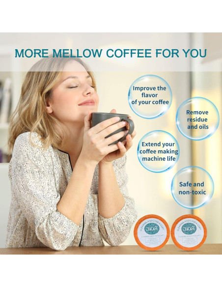 Cápsulas de Limpieza Keurig 10 Paquetes Desincrustante