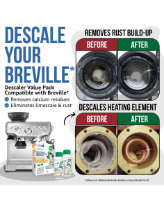 Desincrustante Caffenu para Cafeteras Breville - 2x200ml 2
