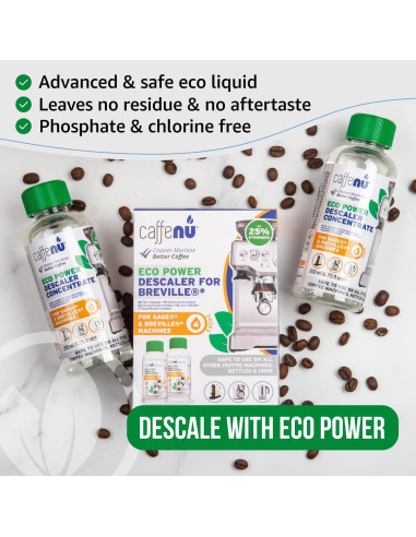 Desincrustante Caffenu para Cafeteras Breville - 2x200ml