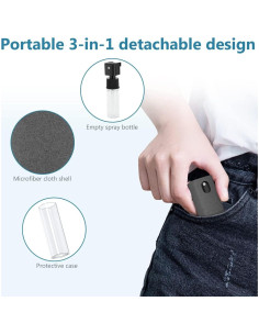 Limpiador de Pantalla Spray Reutilizable MICROBUS 4PCS 210g 2