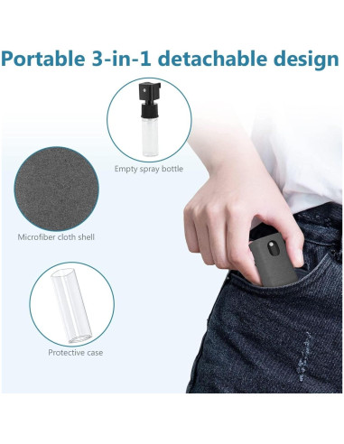 Limpiador de Pantalla Spray Reutilizable MICROBUS 4PCS 210g