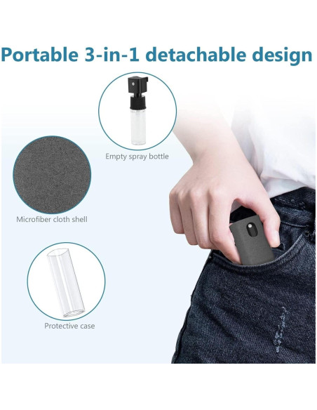 Limpiador de Pantalla Spray Reutilizable MICROBUS 4PCS 210g