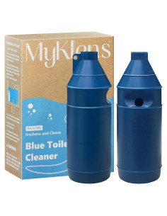Limpiador de Inodoro Automático MyKlens - 2 Botellas Azul