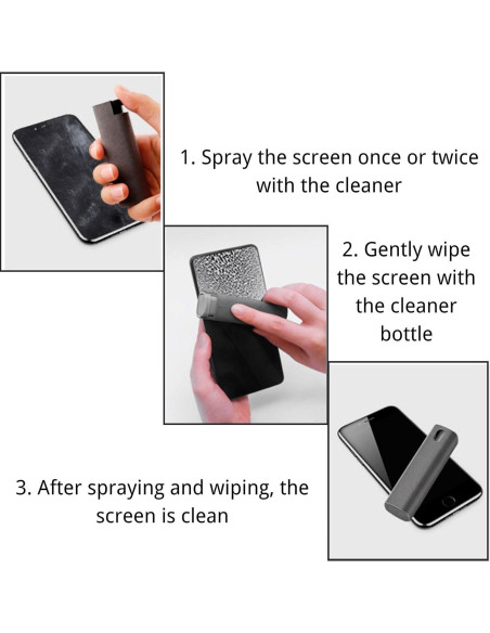 Limpiador de Pantalla Spray Reutilizable MICROBUS 4PCS 210g