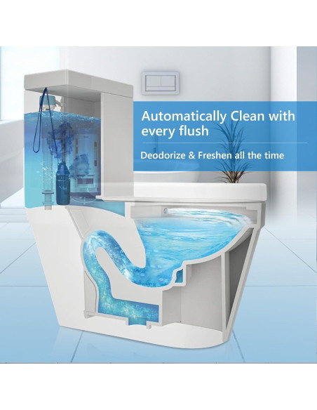 Limpiador de Inodoro Automático MyKlens - 2 Botellas Azul