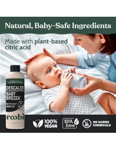 Solución Desincrustante Roobi para Baby Brezza - 2 Usos 2
