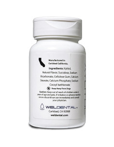 Tabletas de Flossing de Agua Weltab WT - 60 Unidades - Sabor Menta 2
