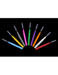 GOUWEIBA 100 Piezas Cepillos Interdentales Desechables 2