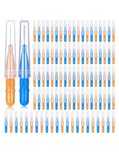 BBTO 100 Piezas Cepillos Dentales Interdentales para Brackets
