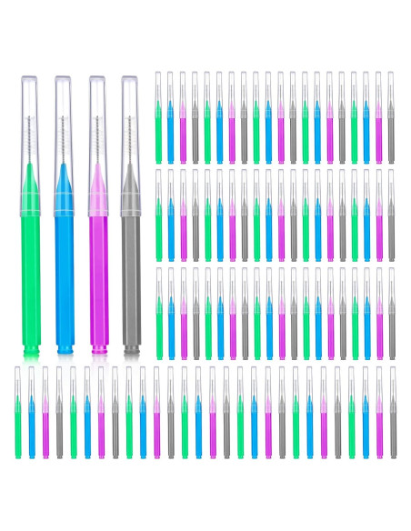 100 Piezas Cepillos Interdentales Patelai - Higiene Oral Completa