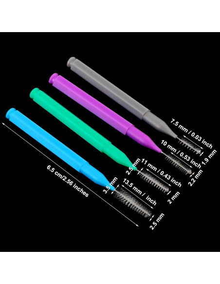 100 Piezas Cepillos Interdentales Patelai - Higiene Oral Completa