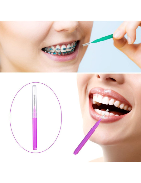 100 Piezas Cepillos Interdentales Patelai - Higiene Oral Completa