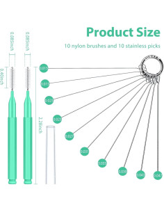 Limpiador de Cabezal de Ducha Lumkew Verde - 10 Picos de Limpieza 2
