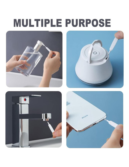 30 Cepillos de Limpieza Antitaponamiento Alnorte para Ducha