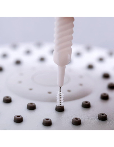 30 Cepillos de Limpieza Antitaponamiento Alnorte para Ducha