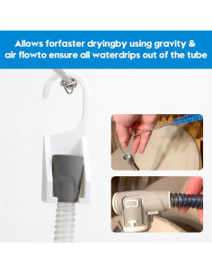 Traje de limpieza CPAP Galeith con gancho y cepillo 15-22 mm 2