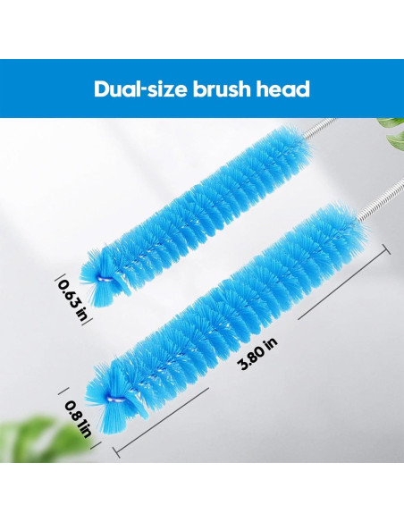 Traje de limpieza CPAP Galeith con gancho y cepillo 15-22 mm